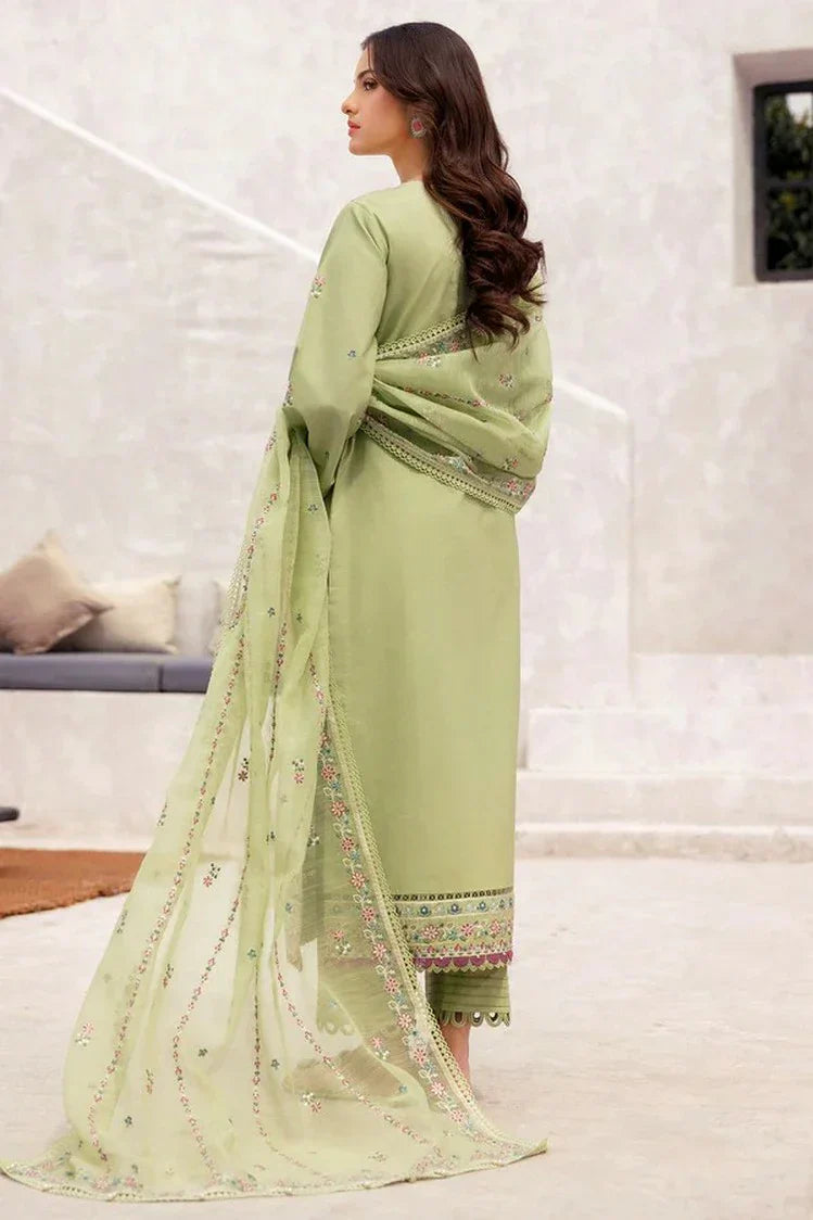 Picture of Farasha - Bahaar Embroidered Lawn Collection - 06 Tropical Orchid - Unstitched - Available at Raja Sahib