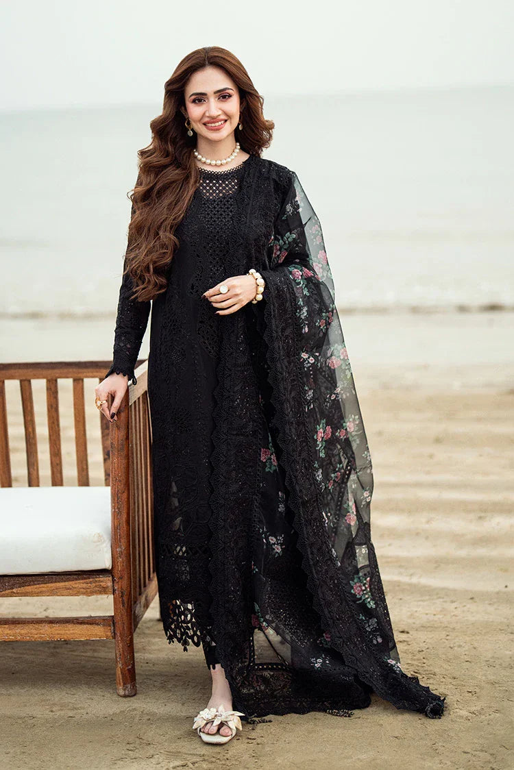 Picture of Nureh - Khuwab Embroidered And Embellished Swiss Voil Lawn Collection - NE-151 - Unstitched - Available at Raja Sahib