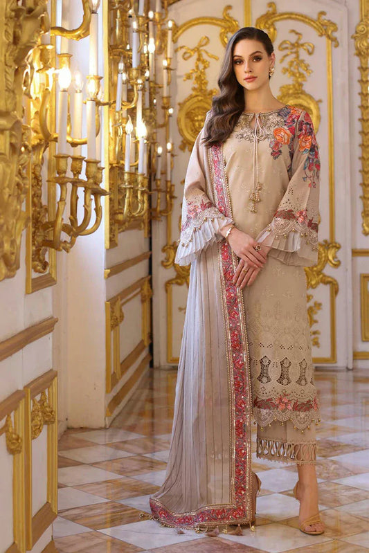Picture of Charizma - Tabeer Premium Schiffli Lawn Collection Vol 1 - CT5-01 - Unstitched - Available at Raja Sahib