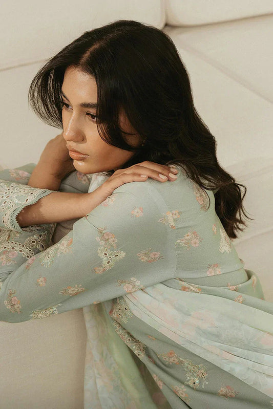 Picture of Ayzel - Amore Summer Embroidered Lawn Collection - AL-25-V4-02 BLISS - Unstitched - Available at Raja Sahib