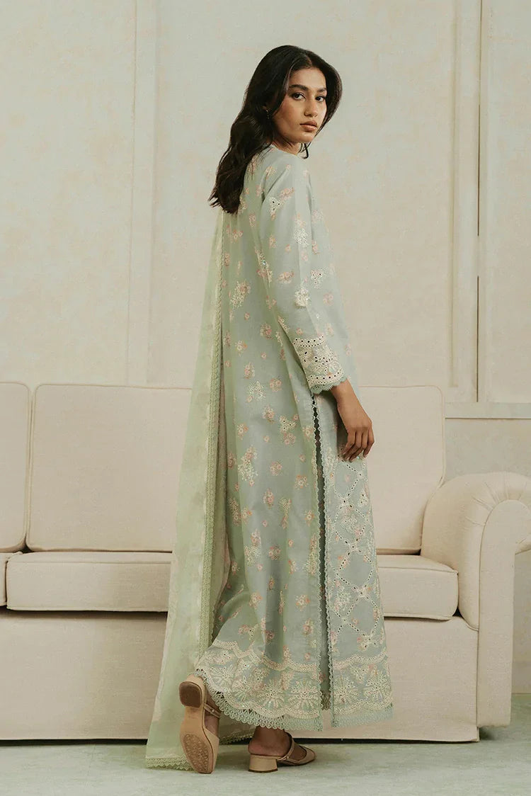 Picture of Ayzel - Amore Summer Embroidered Lawn Collection - AL-25-V4-02 BLISS - Unstitched - Available at Raja Sahib