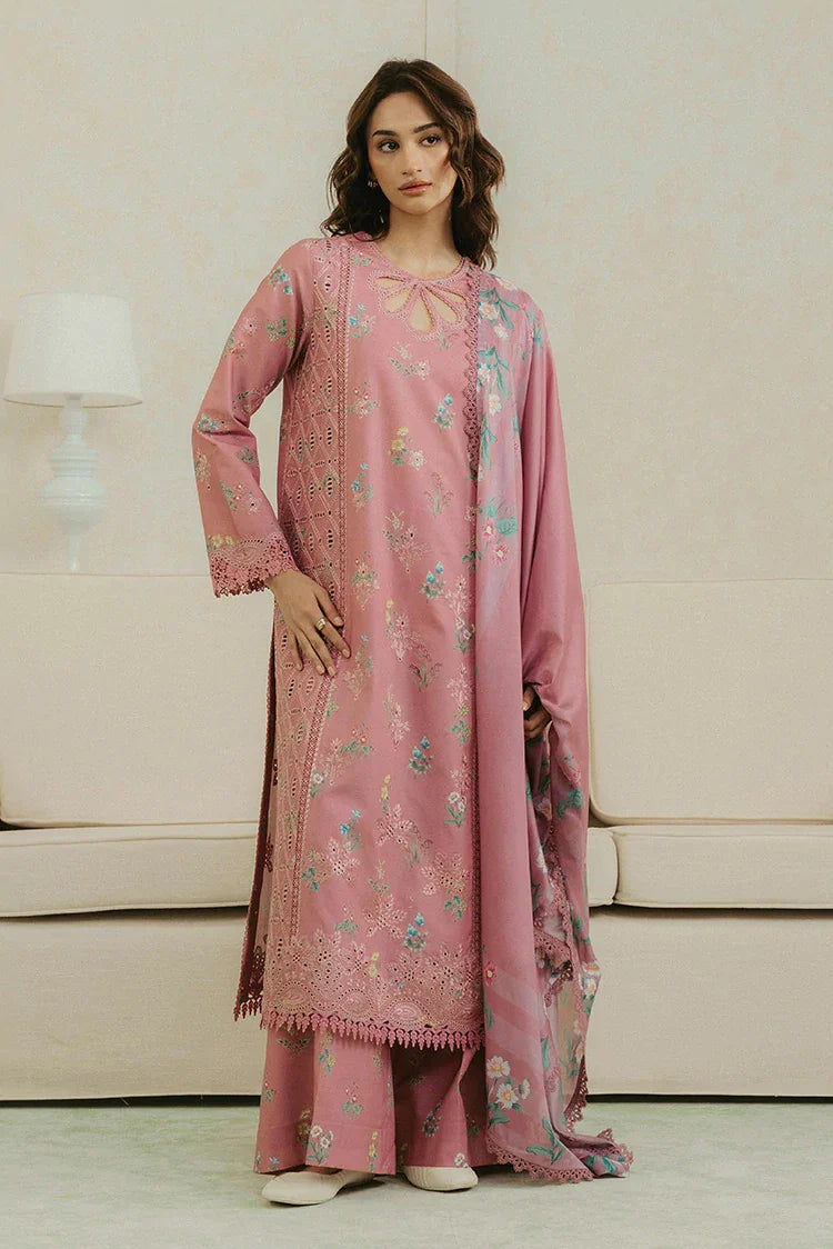 Picture of Ayzel - Amore Summer Embroidered Lawn Collection - AL-25-V4-04 GRACE - Unstitched - Available at Raja Sahib