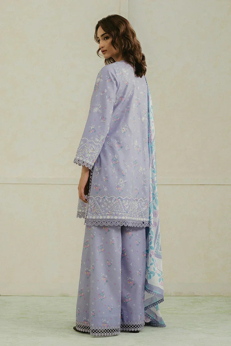 Picture of Ayzel - Amore Summer Embroidered Lawn Collection - AL-25-V4-05 AUBURN - Unstitched - Available at Raja Sahib