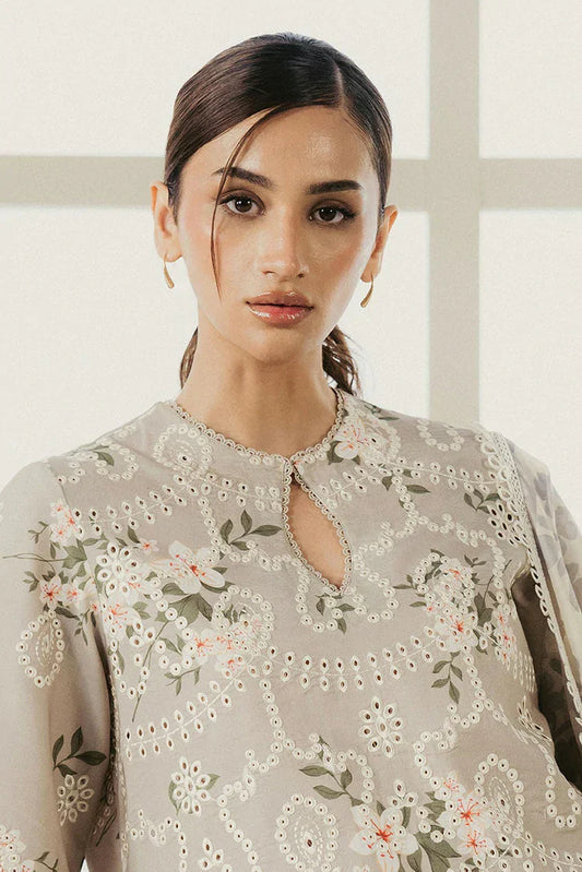 Picture of Ayzel - Amore Summer Embroidered Lawn Collection - AL-25-V4-06 OPAL - Unstitched - Available at Raja Sahib