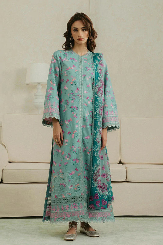 Picture of Ayzel - Amore Summer Embroidered Lawn Collection - AL-25-V4-07 GLEAM - Unstitched - Available at Raja Sahib
