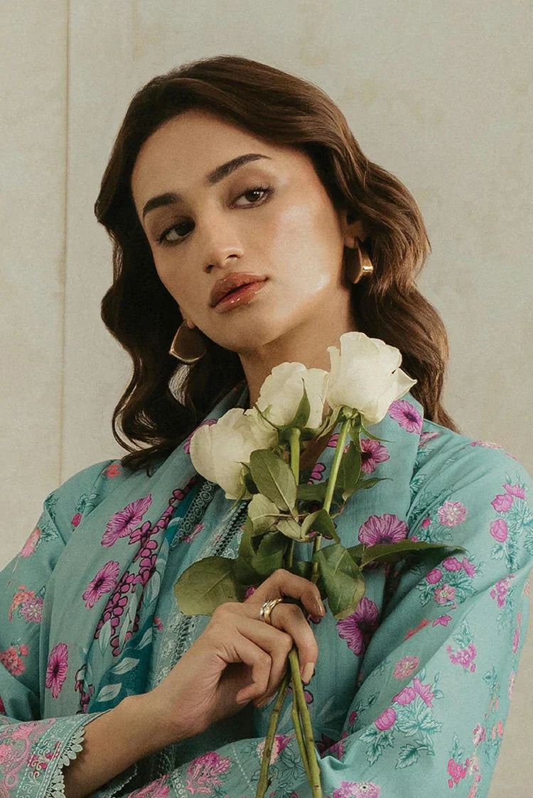 Picture of Ayzel - Amore Summer Embroidered Lawn Collection - AL-25-V4-07 GLEAM - Unstitched - Available at Raja Sahib