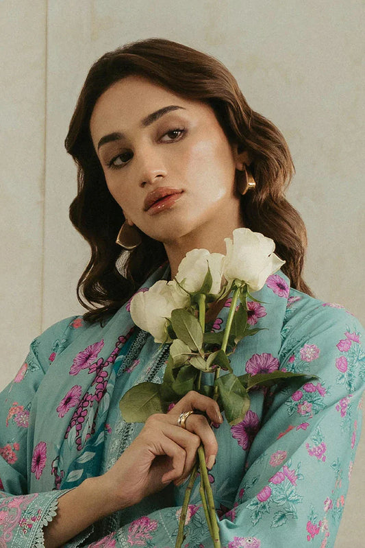 Picture of Ayzel - Amore Summer Embroidered Lawn Collection - AL-25-V4-07 GLEAM - Unstitched - Available at Raja Sahib