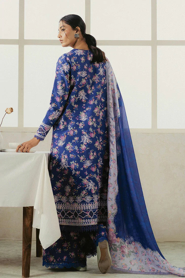 Picture of Ayzel - Amore Summer Embroidered Lawn Collection - AL-25-V4-09 CELETE - Unstitched - Available at Raja Sahib