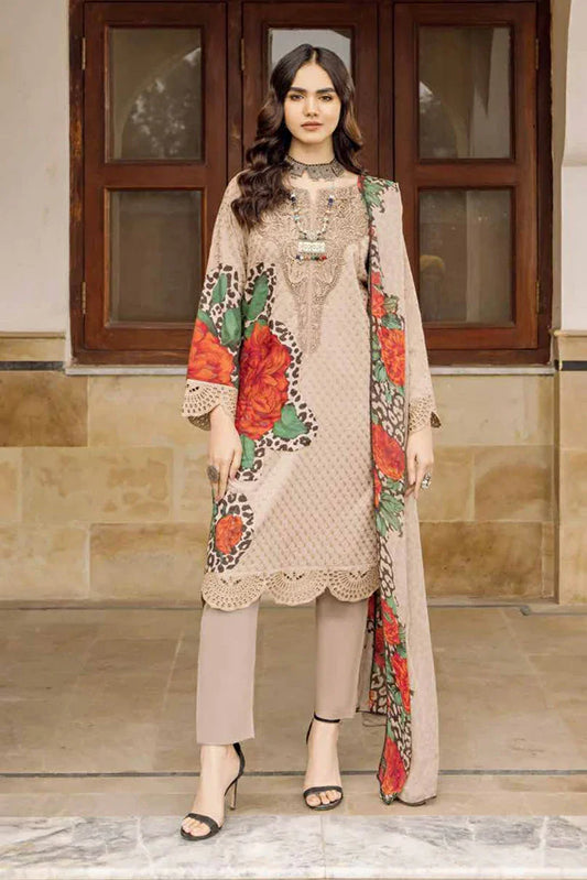 Picture of Charizma - Andaaz Embroidered Lawn Collection Vol 1 - AD4-02 - Unstitched - Available at Raja Sahib