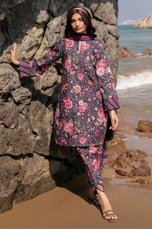 Picture of Jazmin - Summer Basic Collection - DIGITAL PRINTED LAWN USE-9175 - Unstitched - Available at Raja Sahib