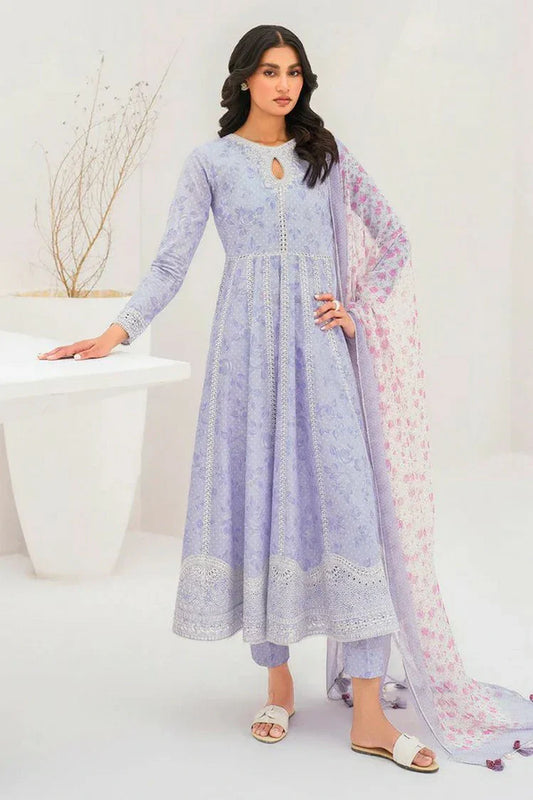 Picture of Jazmin - Summer Exclusive Collection - EMBROIDERED LAWN USE-9105 - Unstitched - Available at Raja Sahib