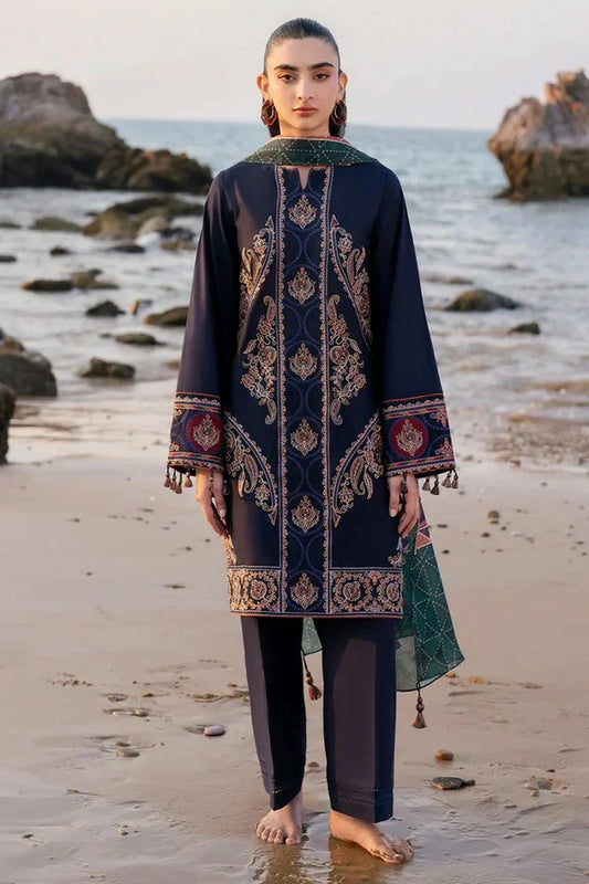 Picture of Jazmin - Summer Exclusive Collection - EMBROIDERED LAWN USE-9169 - Unstitched - Available at Raja Sahib