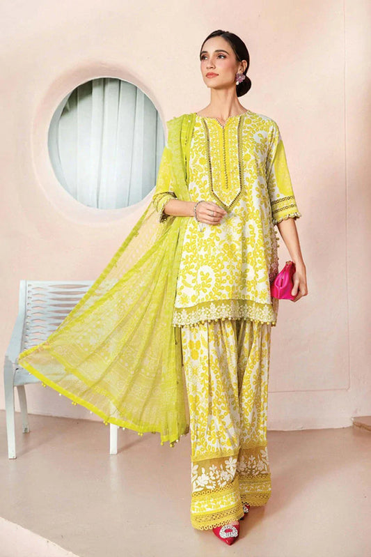 Picture of Maria B - M Prints Spring Summer - Design 4A - Unstitched - Available at Raja Sahib