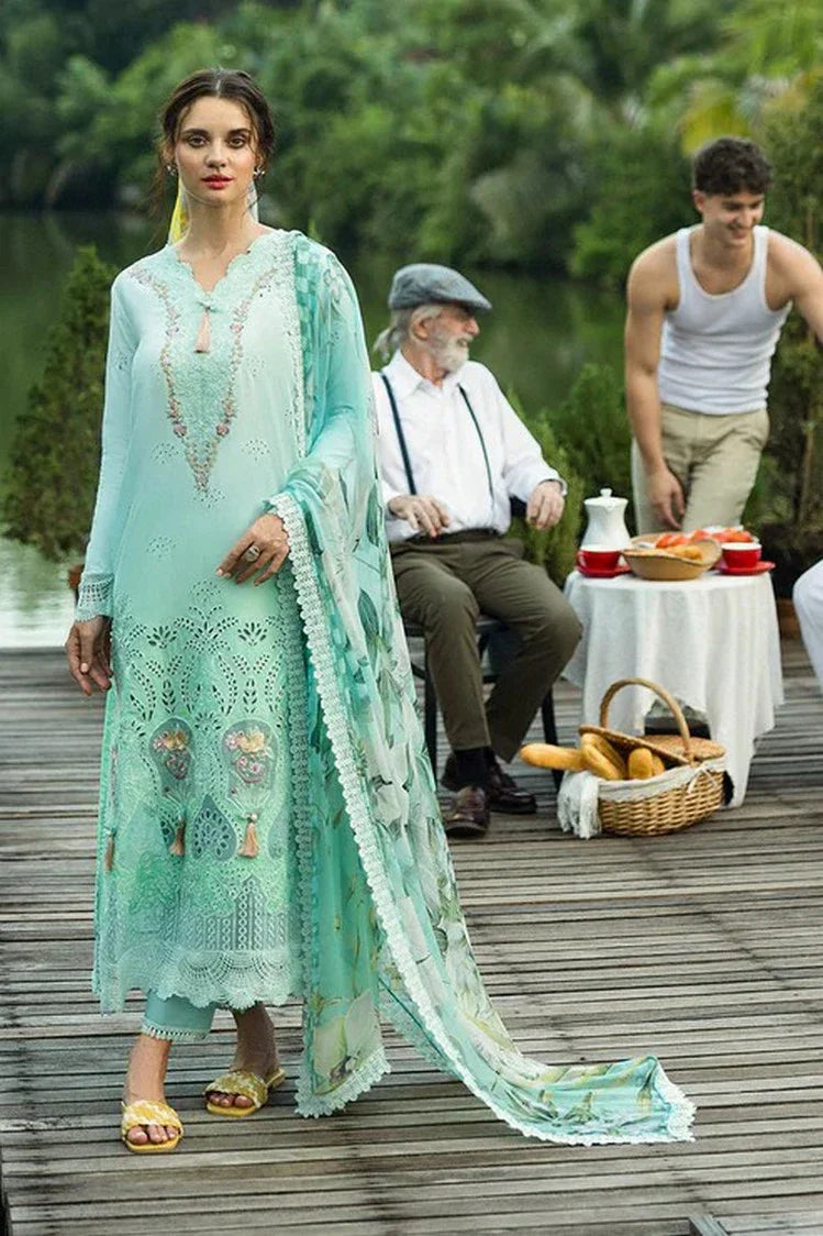 Picture of Mushq - Solace Ombre Chikankari Summer Lawn Collection - MUN SS 2501 06 Famiglia - Unstitched - Available at Raja Sahib
