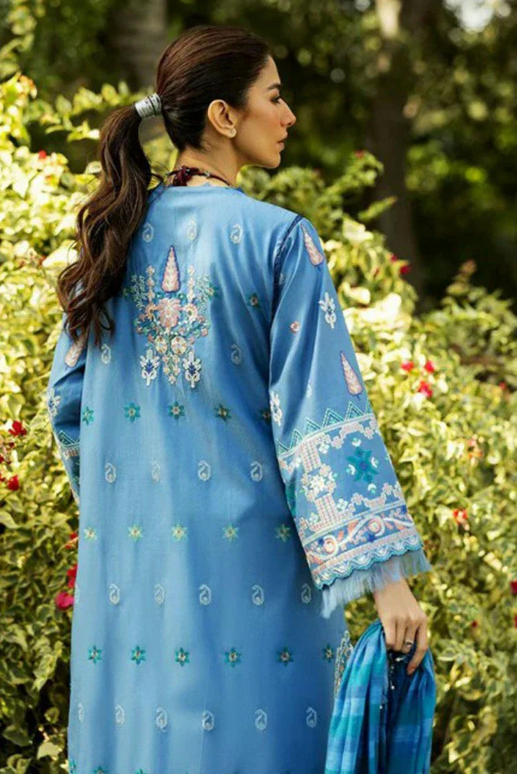 Picture of Sadaf Fawad Khan - Luxury Embroidered Lawn Collection - 5A WISTERIA - Unstitched - Available at Raja Sahib