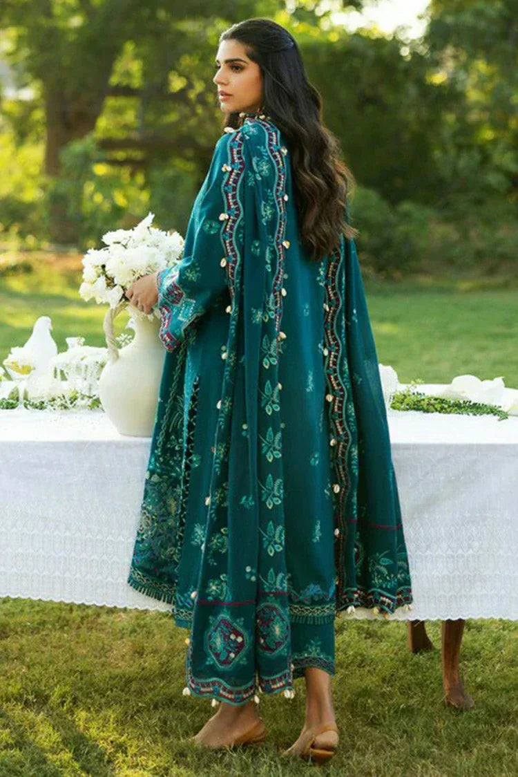 Picture of Sadaf Fawad Khan - Luxury Embroidered Lawn Collection - 8B KOI - Unstitched - Available at Raja Sahib