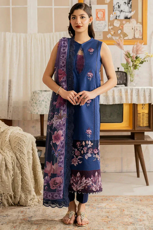 Picture of Asifa & Nabeel - Meraaki Spring Summer Collection Vol 1 - Resham (MVL25-18) - Unstitched - Available at Raja Sahib