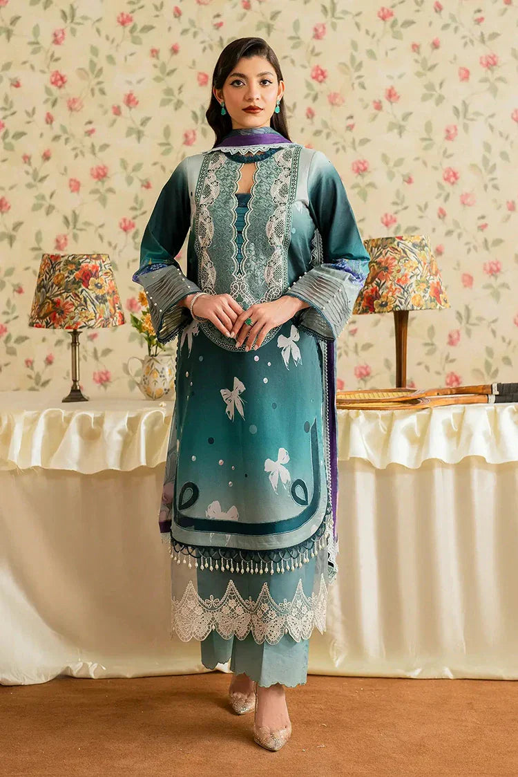 Picture of Asifa & Nabeel - Meraaki Spring Summer Collection Vol 1 - Jal (MVL25-09) - Unstitched - Available at Raja Sahib