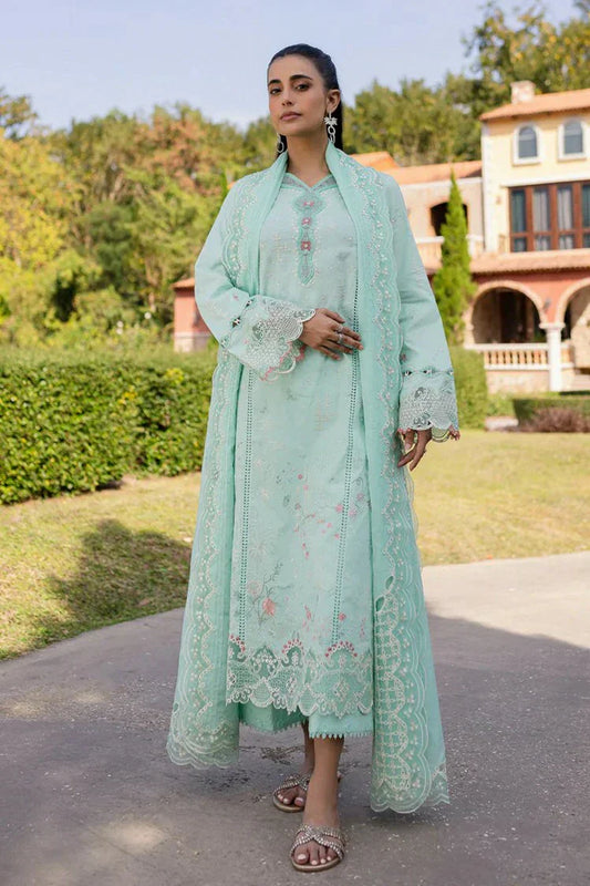 Picture of Qalamkar - Qline Summer Lawn Collection - QM-13 Helen - Unstitched - Available at Raja Sahib