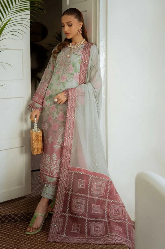 Picture of Nureh - Maya Embroidered Swiss Lawn Collection Vol 1 - NS-147 - Unstitched - Available at Raja Sahib