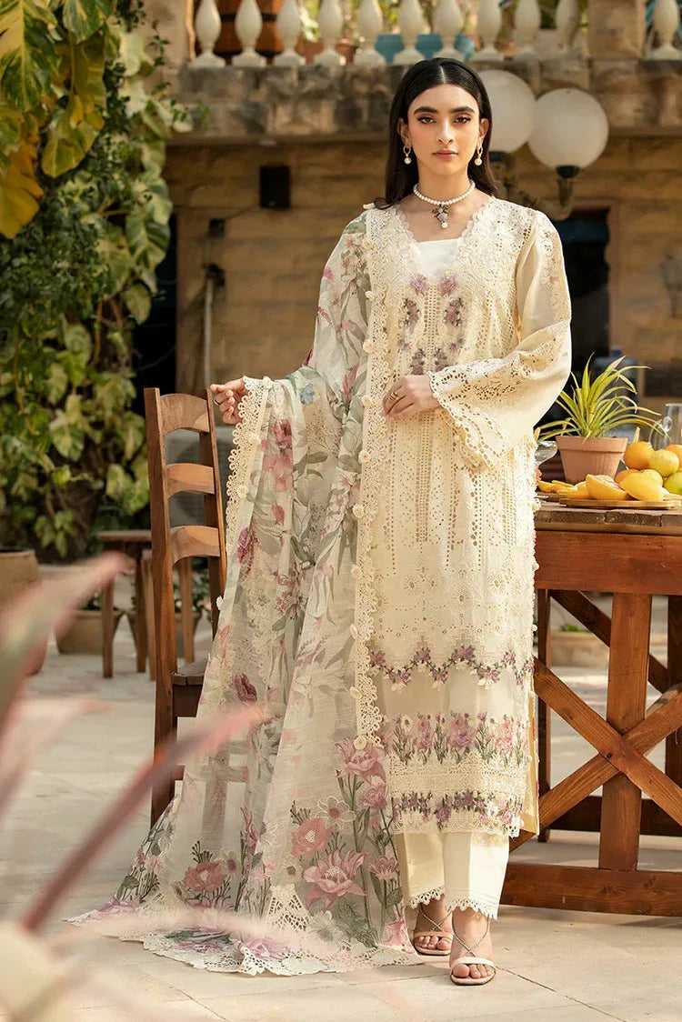 Picture of Elaf - Premium Luxury Lawn Collection - ELM-11 Kohinoor - Unstitched - Available at Raja Sahib
