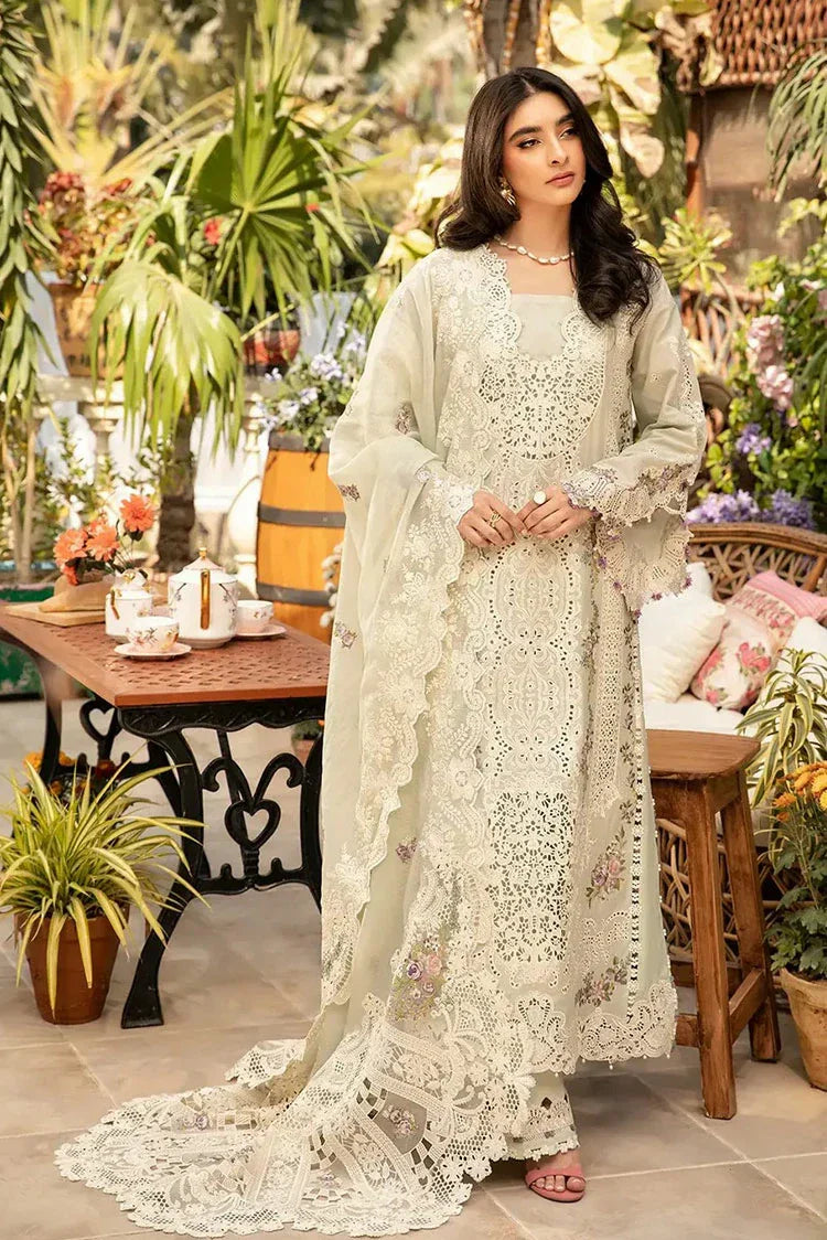 Picture of Elaf - Premium Luxury Lawn Collection - ELM-1B Sanaa - Unstitched - Available at Raja Sahib