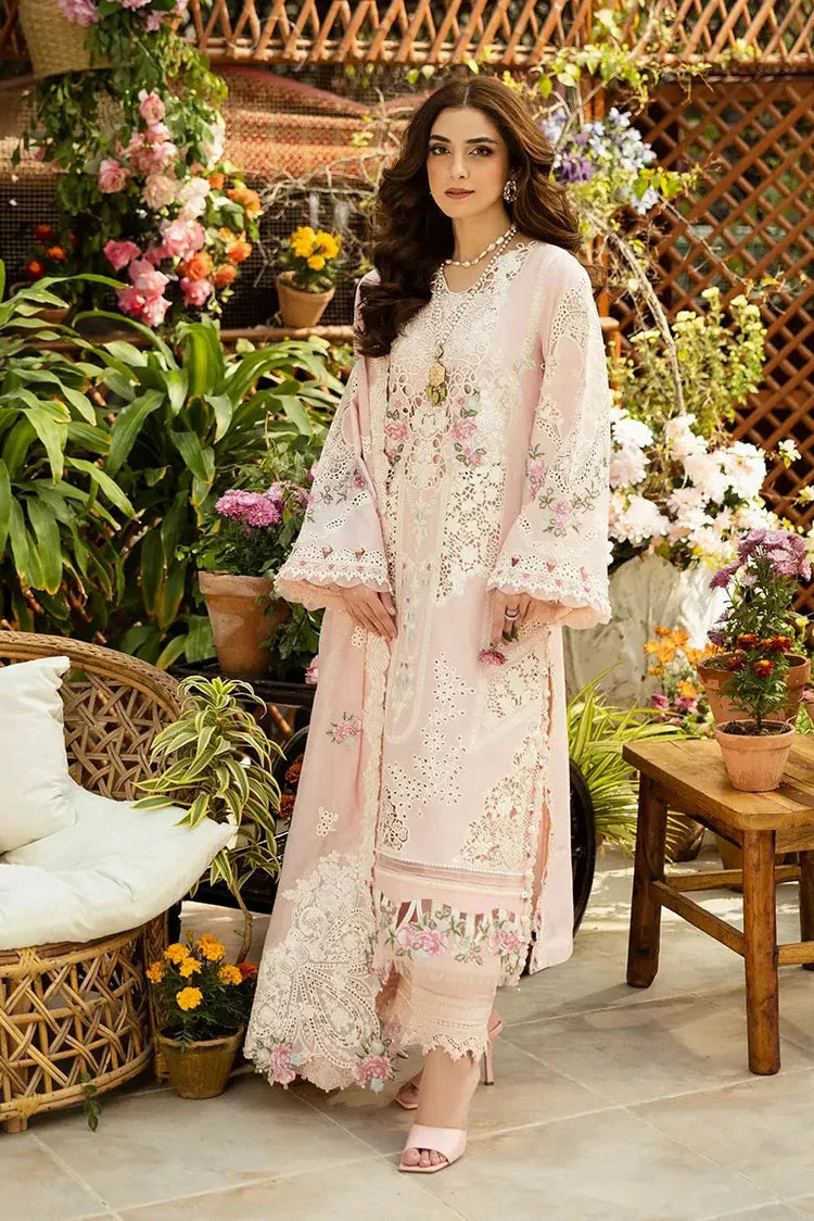 Picture of Elaf - Premium Luxury Lawn Collection - ELM-2A Mahgul - Unstitched - Available at Raja Sahib