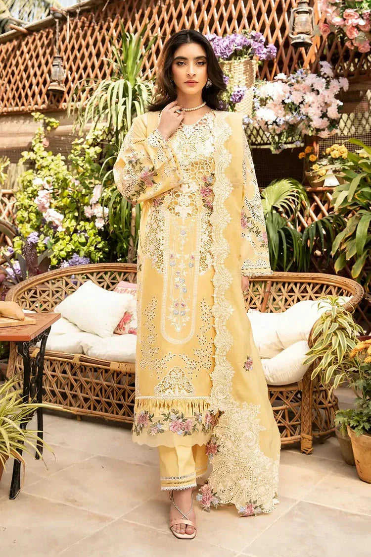 Picture of Elaf - Premium Luxury Lawn Collection - ELM-2B Roshnee - Unstitched - Available at Raja Sahib