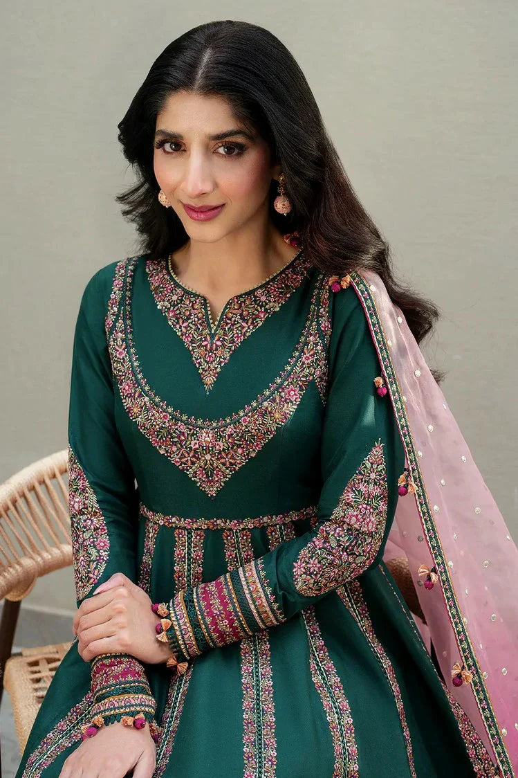 Picture of Jazmin - Shahkaar Luxury Eid Lawn - SL-25-D1 - Unstitched - Available at Raja Sahib