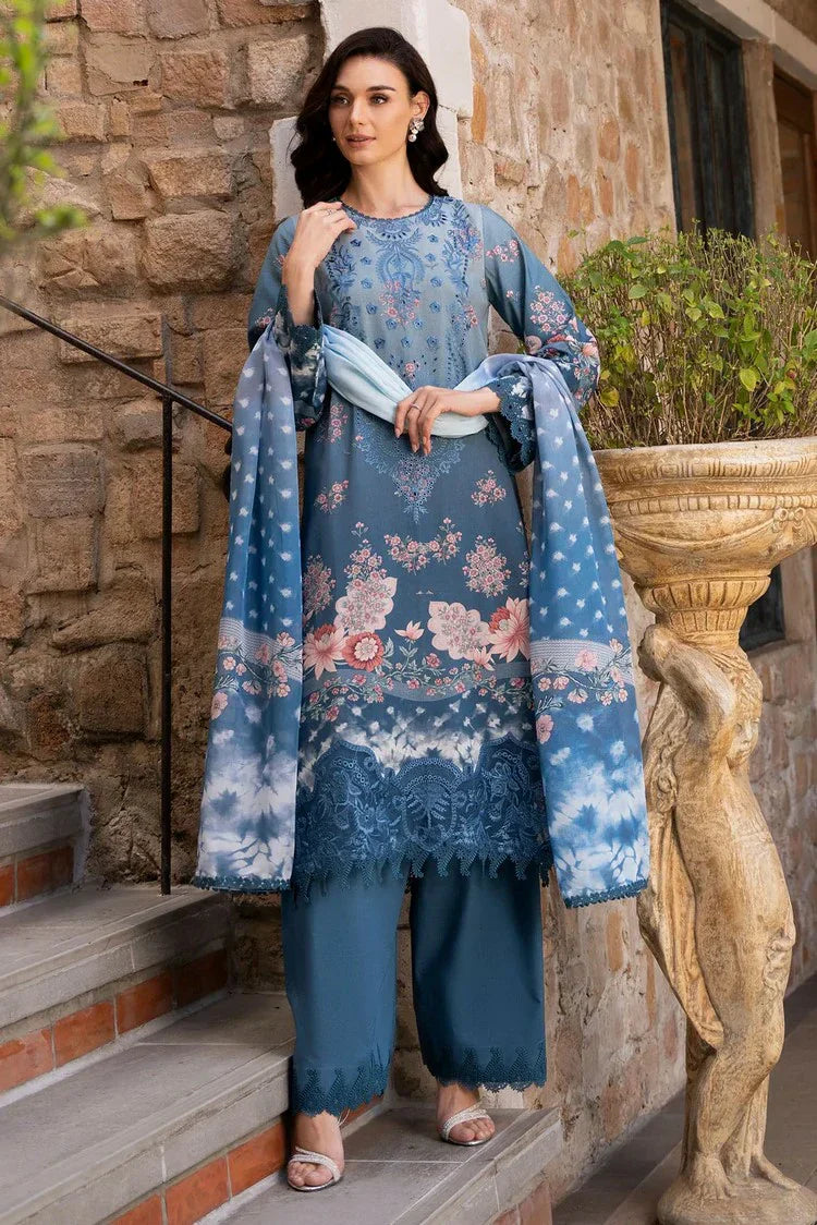 Picture of Afrozeh - Damask The Holiday Edit - D-01 Seraphina A - Unstitched - Available at Raja Sahib