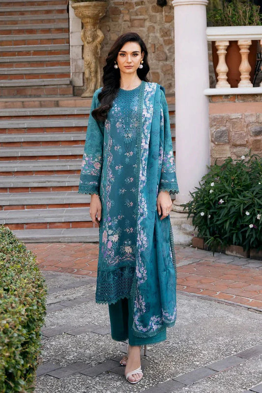 Picture of Afrozeh - Damask The Holiday Edit - D-04 Eden A - Unstitched - Available at Raja Sahib