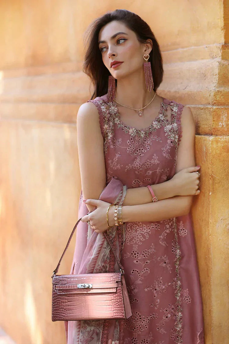Picture of Noor by Saadia Asad - Noor Eid Luxury Handwork Laserkari - Design 10B - Unstitched - Available at Raja Sahib