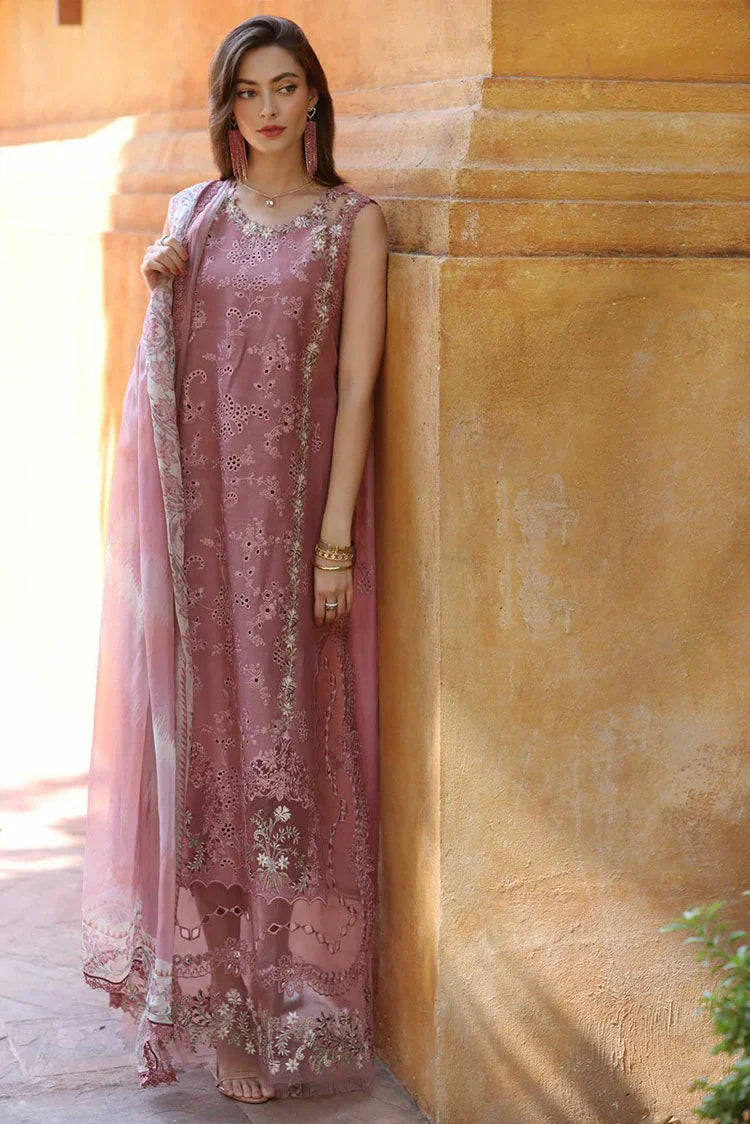 Picture of Noor by Saadia Asad - Noor Eid Luxury Handwork Laserkari - Design 10B - Unstitched - Available at Raja Sahib