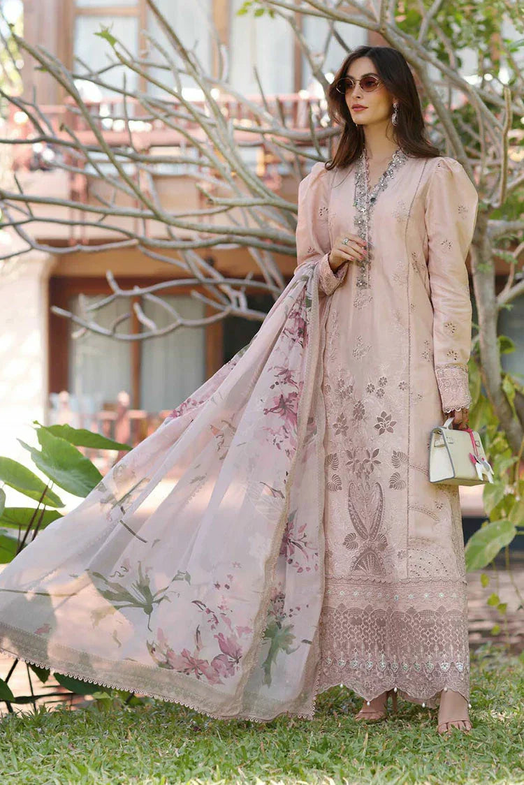 Picture of Noor by Saadia Asad - Noor Eid Luxury Handwork Laserkari - Design 6B - Unstitched - Available at Raja Sahib
