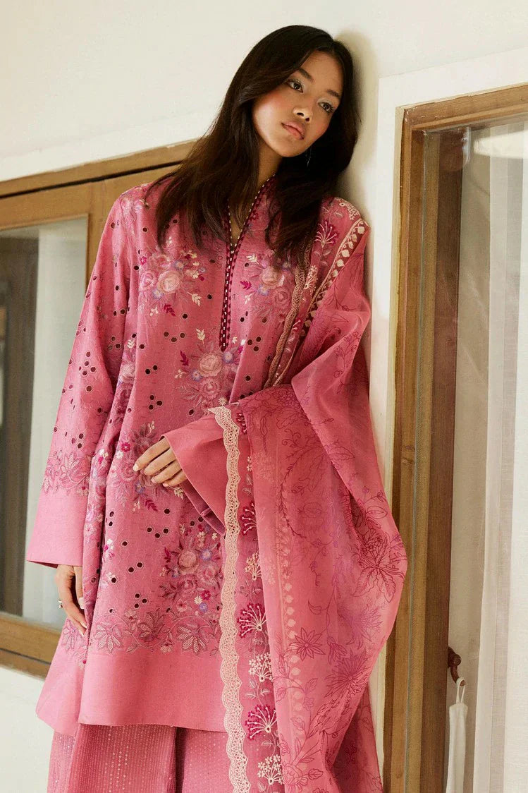 Picture of Zara Shahjahan - Satori Embroidered Lawn Collection - Kairo-10B - Unstitched - Available at Raja Sahib