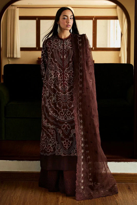 Picture of Zara Shahjahan - Satori Embroidered Lawn Collection - Shizumi-4B - Unstitched - Available at Raja Sahib
