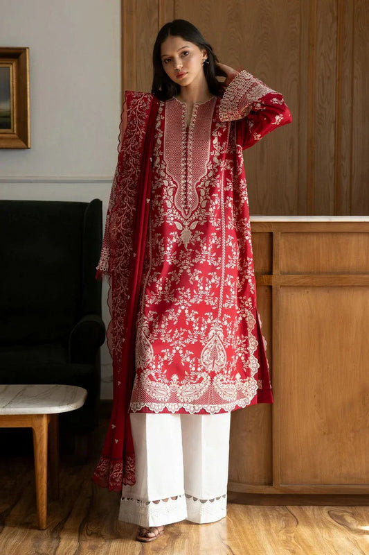 Picture of Zara Shahjahan - Satori Embroidered Lawn Collection - Mei-8A - Unstitched - Available at Raja Sahib