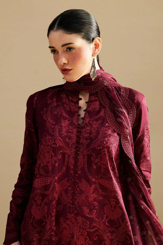 Picture of Zara Shahjahan - Satori Embroidered Lawn Collection - Sei-9A - Unstitched - Available at Raja Sahib