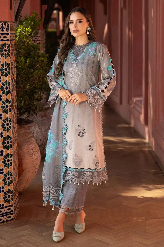 Picture of Charizma - Sunshine Embroidered Lawn Collection Vol 1 - SN5-01 - Unstitched - Available at Raja Sahib