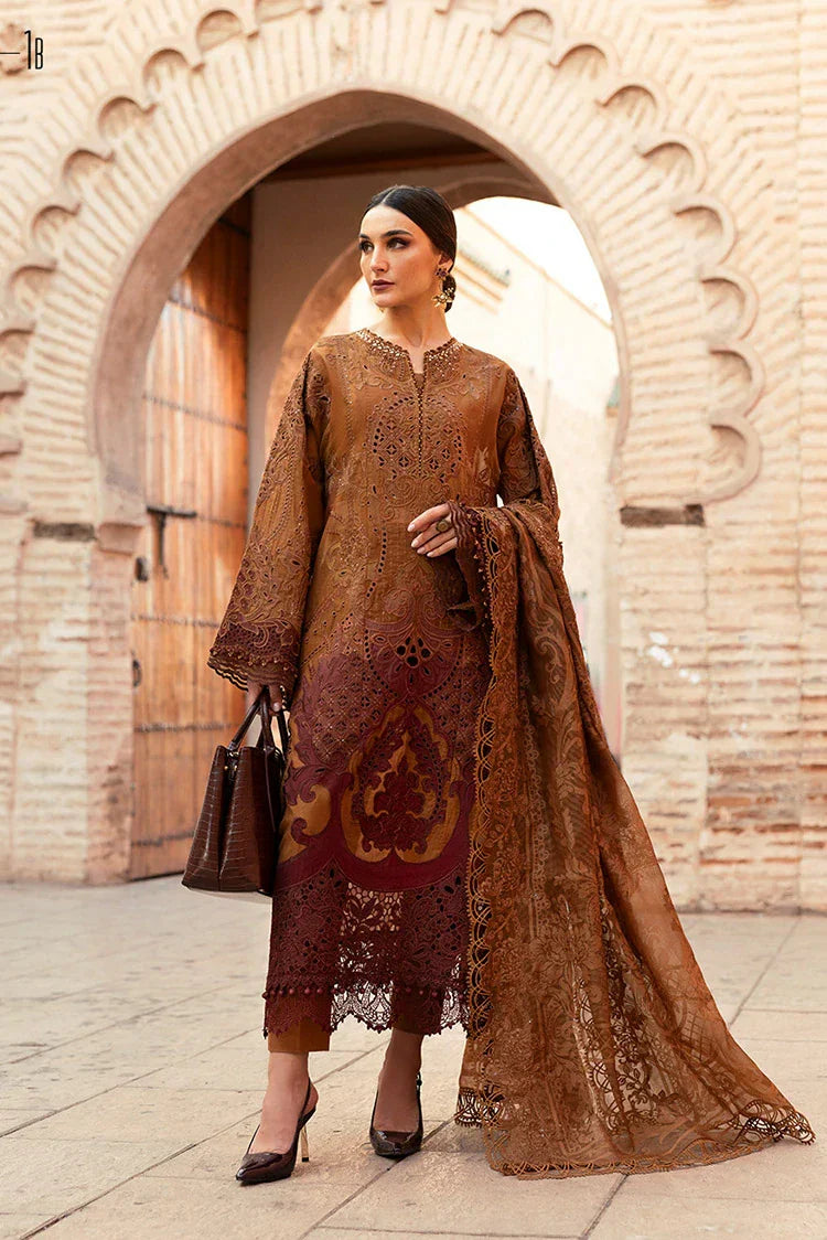 Picture of Maria B - Voyage A Luxe Luxury Lawn Collection - Design 1B - Unstitched - Available at Raja Sahib