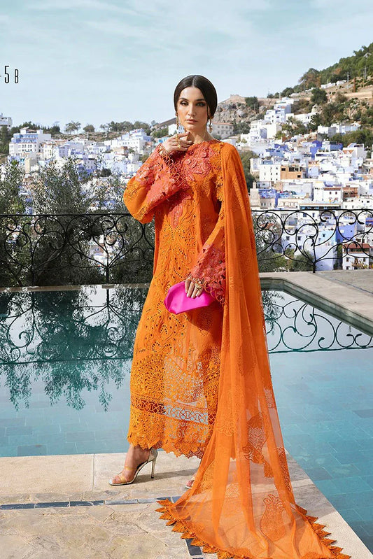 Picture of Maria B - Voyage A Luxe Luxury Lawn Collection - Design 5B - Unstitched - Available at Raja Sahib