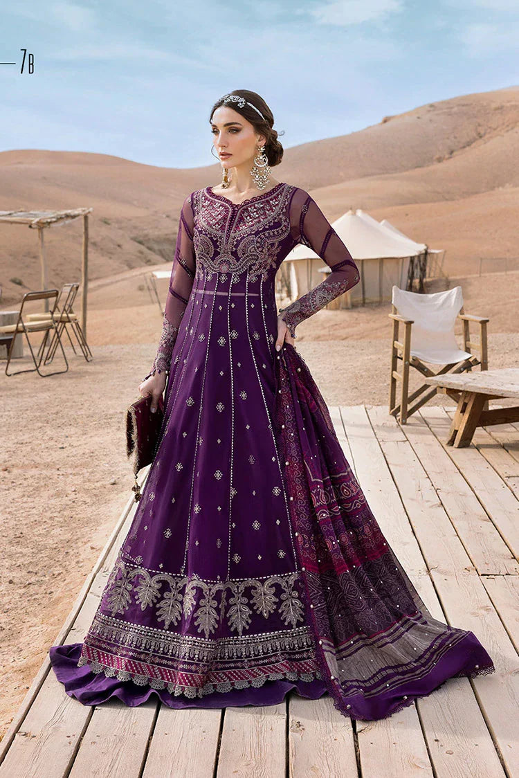 Picture of Maria B - Voyage A Luxe Luxury Lawn Collection - Design 7B - Unstitched - Available at Raja Sahib