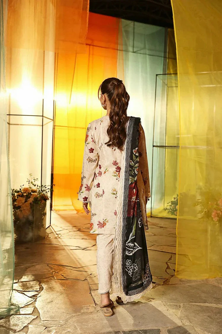 Picture of Maria B - M Basics Lawn Edition Vol 1 - Design 2B - Unstitched - Available at Raja Sahib