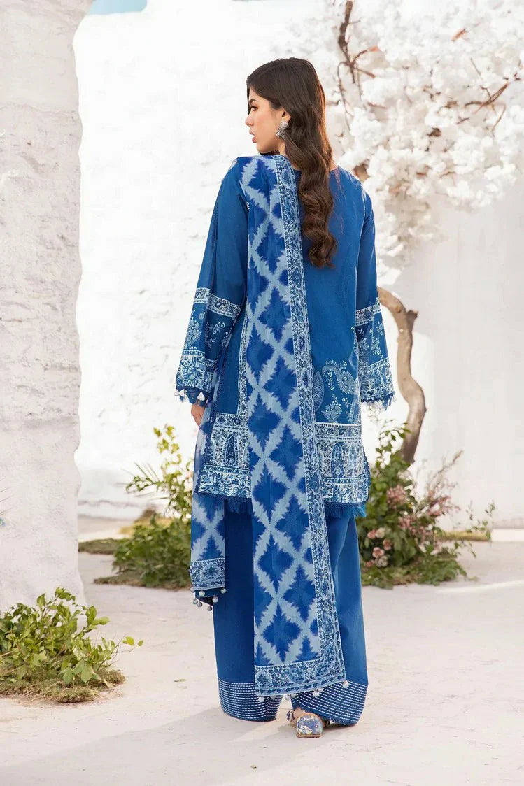 Picture of Maria B - M Basics Lawn Edition Vol 1 - Design 3B - Unstitched - Available at Raja Sahib