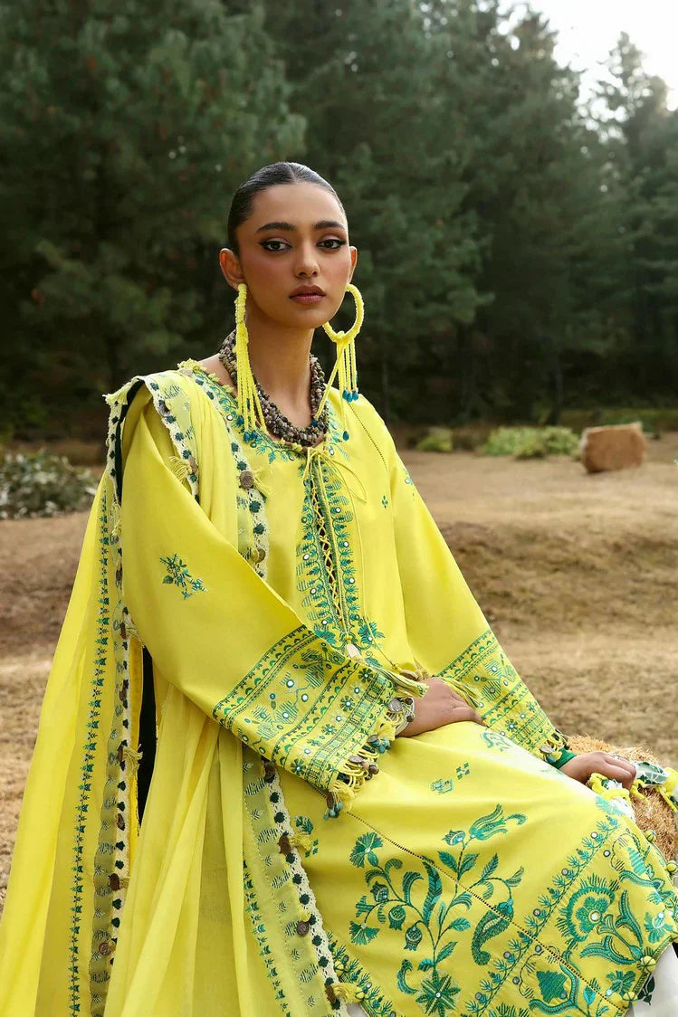Picture of Zaha - Neelum Lawn Collection - ELAYA (ZL25-10 B) - Unstitched - Available at Raja Sahib
