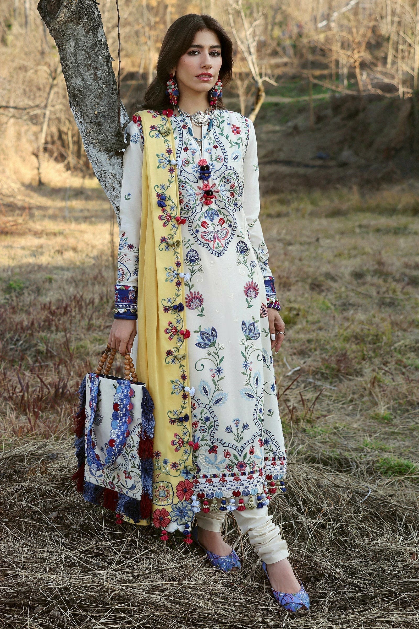 Picture of Zaha - Neelum Lawn Collection - KASHUR (ZL25-11 B) - Unstitched - Available at Raja Sahib