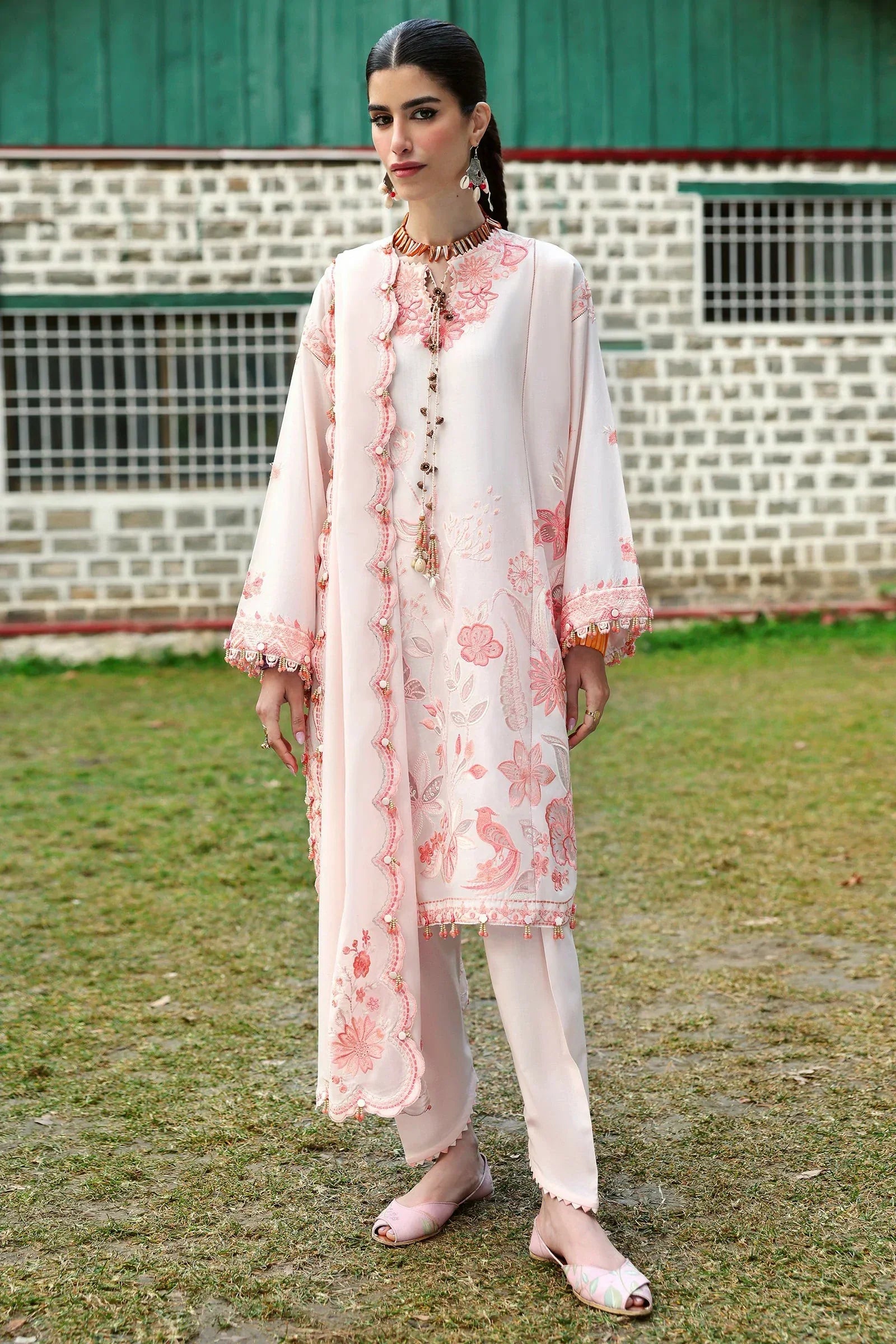 Picture of Zaha - Neelum Lawn Collection - ZANIA (ZL25-13 B) - Unstitched - Available at Raja Sahib