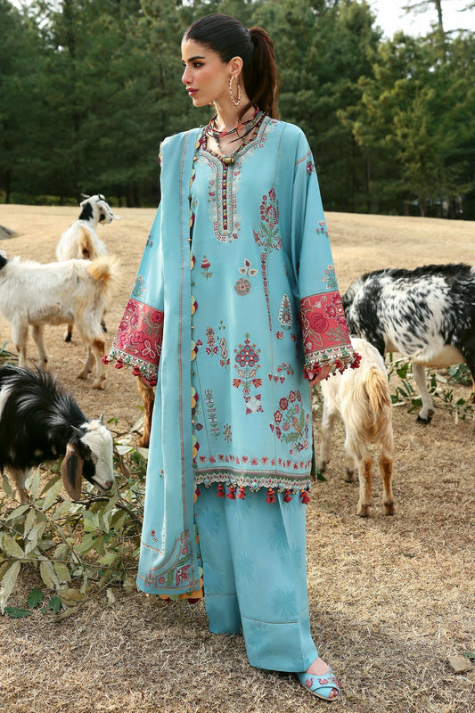 Picture of Zaha - Neelum Lawn Collection - RHEA (ZL25-14 A) - Unstitched - Available at Raja Sahib