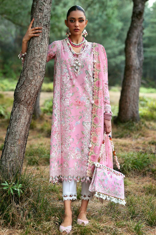 Picture of Zaha - Neelum Lawn Collection - ZAYANA (ZL25-01 A) - Unstitched - Available at Raja Sahib