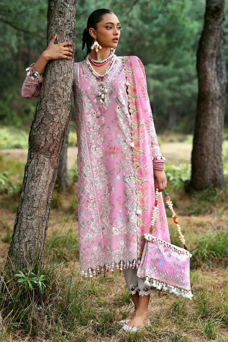 Picture of Zaha - Neelum Lawn Collection - ZAYANA (ZL25-01 A) - Unstitched - Available at Raja Sahib